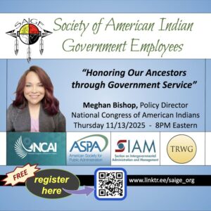 Meghan Bishop headsot poster for Nov. 14 event