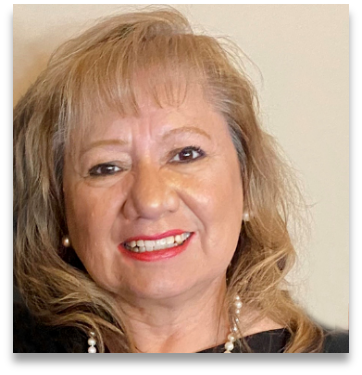 JoAnn Brant, Smiling woman with necklace and light brown hair
